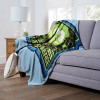 Cartoon Network Dexter's Laboratory Sounds Of Science Silk Touch Throw Blanket