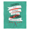 Disney Star Wars Classic The Ways Of The Force Silk Touch Throw Blanket