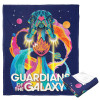 Marvel Guardians Of The Galaxy 3 Psychedelic Space Ship Silk Touch Throw Blanket
