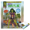 Marvel She Hulk Comic Cover Silk Touch Throw Blanket