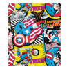 Marvel Captain America Captain Badge Silk Touch Throw Blanket
