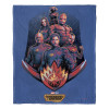 Marvel Guardians Of The Galaxy 3 Guardians Together Silk Touch Throw Blanket