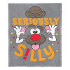 Hasbro Mr. Potato Head Seriously Silly Silk Touch Throw Blanket