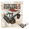 Hasbro Tonka Moving Things Forward Silk Touch Throw Blanket