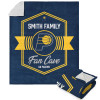 NBA Indiana Pacers Dominion Personalized Silk Touch Sherpa Throw Blanket