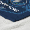NBA Minnesota Timberwolves Dominion Personalized Silk Touch Sherpa Throw Blanket NBA Minnesota Timberwolves Dominion Personalized Silk Touch Sherpa Throw Blanket