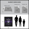 NBA Sacramento Kings Dominion Personalized Silk Touch Sherpa Throw Blanket NBA Sacramento Kings Dominion Personalized Silk Touch Sherpa Throw Blanket