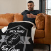NBA San Antonio Spurs Dominion Personalized Silk Touch Sherpa Throw Blanket