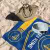 NBA Golden State Warriors Dominion Personalized Beach Towel