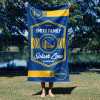 NBA Golden State Warriors Dominion Personalized Beach Towel