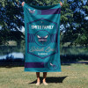 NBA Charlotte Hornets Dominion Personalized Beach Towel