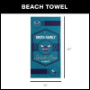 NBA Charlotte Hornets Dominion Personalized Beach Towel