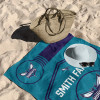 NBA Charlotte Hornets Dominion Personalized Beach Towel