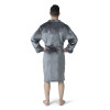 NCAA Ohio State Buckeyes Men's L/XL Silk Touch Personalized Bath Robe (Charcoal)