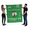 NBA Champs Boston Celtics Gridlock Wall Hanging