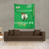 NBA Champs Boston Celtics Gridlock Wall Hanging