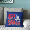2025 World Series Championship Los Angeles Dodgers Hot Corner Double Sided Tapestry Throw Pillow