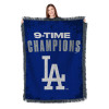 Los Angeles Dodgers 2025 MLB World Series Multi Champ Overdrive Woven Tapestry