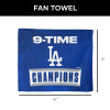 Los Angeles Dodgers 2025 MLB World Series Multi Champ Blitz Rally Towel