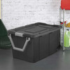 Extra Large 160 Quart Wheeled Storage Bins - Set of 2 for Home Organization