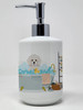 Bichon Frise Ceramic Hand Soap Dispenser product image at 