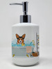 Sable Pembroke Corgi Ceramic Hand Soap Dispenser product image at NuMercy