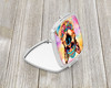 German Shepherd Hippie Dawg Compact Decorative Travel Makeup Mirror DAC2511 product image at NuMercy 2