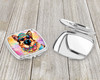 German Shepherd Hippie Dawg Compact Decorative Travel Makeup Mirror DAC2511 product image at NuMercy 3