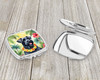 Giant Schnauzer Luau Compact Decorative Travel Makeup Mirror product image at NuMercy 3