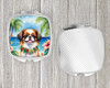 Japanese Chin Luau Compact Decorative Travel Makeup Mirror product image at NuMercy 4