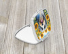 Bearded Collie in Sunflowers Compact Decorative Travel Makeup Mirror product image at NuMercy 2