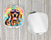 Doberman Pinscher Hippie Dawg Compact Decorative Travel Makeup Mirror DAC2504 product image at NuMercy 4