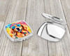 Golden Retriever Hippie Dawg Compact Decorative Travel Makeup Mirror DAC2512 product image at NuMercy 3