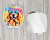 Golden Retriever Hippie Dawg Compact Decorative Travel Makeup Mirror DAC2512 product image at NuMercy 4