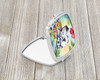 Dalmatian Luau Compact Decorative Travel Makeup Mirror DAC6421 product image at NuMercy 2