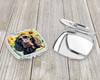 American Water Spaniel in Sunflowers Compact Decorative Travel Makeup Mirror product image at NuMercy 3