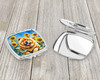 Chow Chow in Sunflowers Compact Decorative Travel Makeup Mirror DAC6055 product image at NuMercy 3