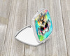 Schnauzer Hippie Dawg Compact Decorative Travel Makeup Mirror DAC2553 product image at NuMercy 2