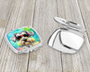 Schnauzer Hippie Dawg Compact Decorative Travel Makeup Mirror DAC2553 product image at NuMercy 3