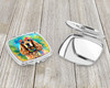 Cocker Spaniel Hippie Dawg Compact Decorative Travel Makeup Mirror DAC2493 product image at NuMercy 3