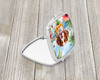 Brittany Spaniel Luau Compact Decorative Travel Makeup Mirror product image at NuMercy 2
