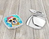Hippie Dawg Compact Decorative Travel Makeup Mirror DAC2583 product image at NuMercy 3