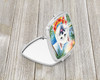 American Eskimo Luau Compact Decorative Travel Makeup Mirror product image at NuMercy 2