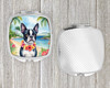Boston Terrier Luau Compact Decorative Travel Makeup Mirror DAC6381 product image at NuMercy 4