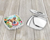 Jack Russell Terrier Luau Compact Decorative Travel Makeup Mirror product image at NuMercy 3