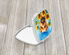 Norfolk Terrier in Sunflowers Compact Decorative Travel Makeup Mirror product image at NuMercy 2