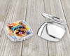 Yorkshire Terrier Hippie Dawg Compact Decorative Travel Makeup Mirror DAC2579 product image at NuMercy 3