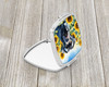 Cane Corso in Sunflowers Compact Decorative Travel Makeup Mirror product image at NuMercy 2