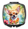 Chihuahua Luau Compact Decorative Travel Makeup Mirror DAC6404 product image at NuMercy
