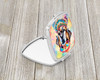 Mastiff Hippie Dawg Compact Decorative Travel Makeup Mirror DAC2533 product image at NuMercy 2